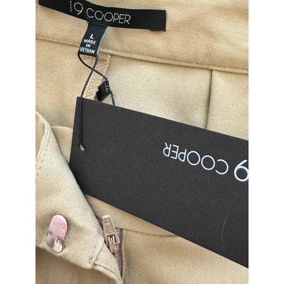 New ~ 19 COOPER ~ NORDSTROM ~ Cargo Pleat Utility Mini Skirt Size L - Picture 5 of 5